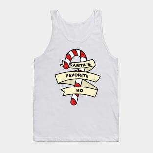 Santa's Favorite Christmas Ho Tank Top